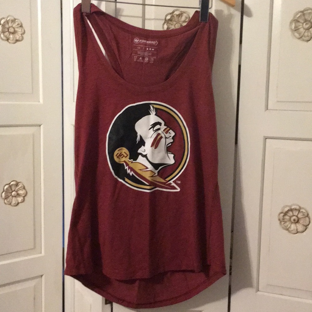 Gently worn FSU Seminoles tank top